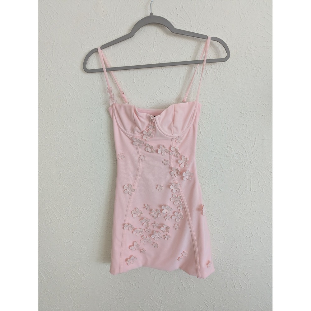 Babyboo Dalary mini dress size XS blush bodycon night out party dress - Picture 3 of 7